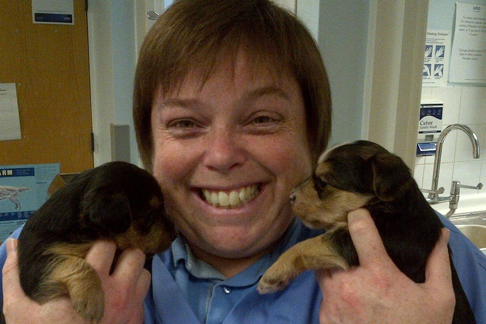 judy-with-2-puppies-crop