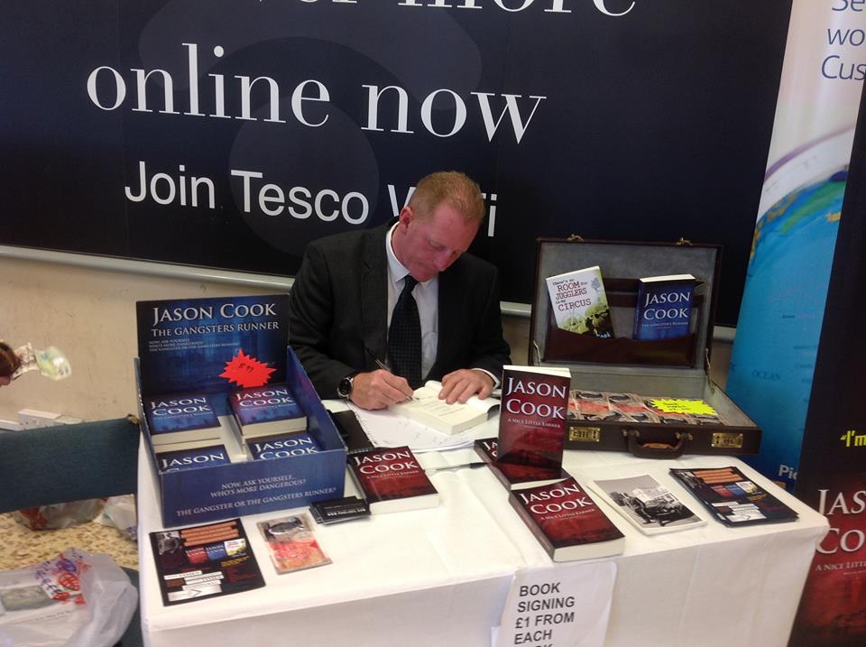 Jason Cook Book signing 2