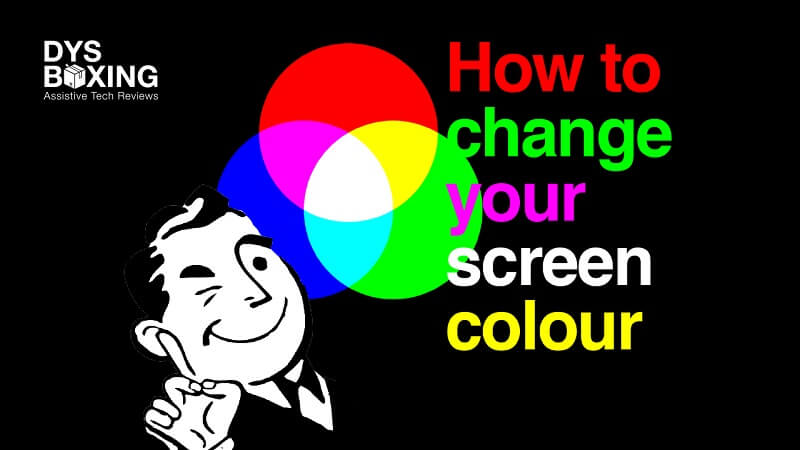 Click this image to go to How To Change your Screen Colour post